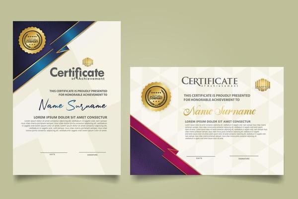 Page 8 | Purple Certificate Vector Art, Icons, and Graphics for Free
