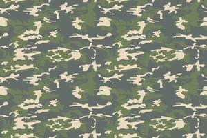 fondo plano de textura de patrón de camuflaje militar del ejército. vector