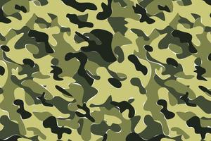 Army military camouflage pattern texture flat background. vector