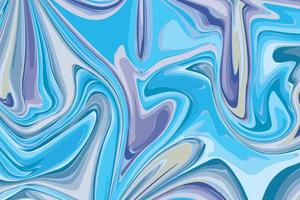 Abstract colorful marble fluid metalic liquid background design. vector