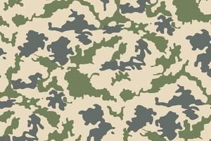 fondo plano de textura de patrón de camuflaje militar del ejército. vector