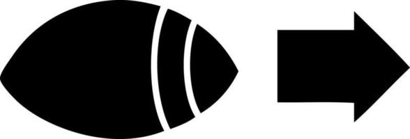 flat symbol eye looking to one side vector