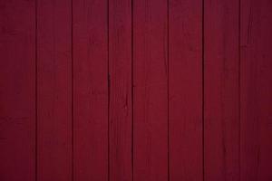 tradidional wooden wall of a red house in Norway photo