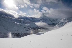 mountain matterhorn zermatt switzerland photo