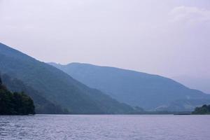 tarde en el lago foto