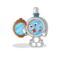 magnifying glass cartoon vector