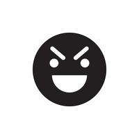 icono de emoticono eps 10 vector