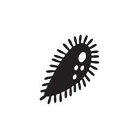 Microbe Icon EPS 10 vector