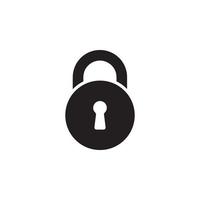 Padlock Icon EPS 10 vector