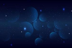 Abstract blue dot background Illustration Vector digital data and big data concept.