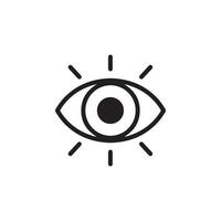 Eye Icon EPS 10 vector