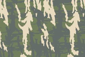 fondo plano de textura de patrón de camuflaje militar del ejército. vector