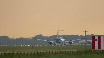 tui fly aterrizaje del boeing 787 dreamliner video