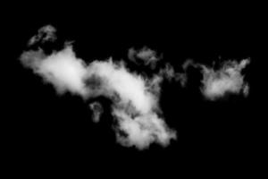 nube texturizada,negro abstracto,aislado sobre fondo negro foto