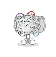 wristwatch cute cartoon vector