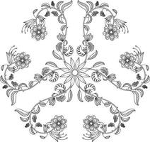 mandala floral colorear página adultos kdp interior vector