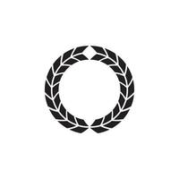 Laurel Wreath Icon EPS 10 vector