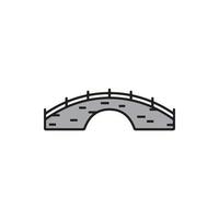 Bridge Icon EPS 10 vector