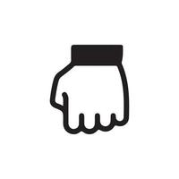 Hand Grip Icon EPS 10 vector