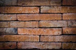 Brown Bricks Wall Pattern photo