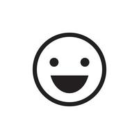 Emoticon Icon EPS 10 vector