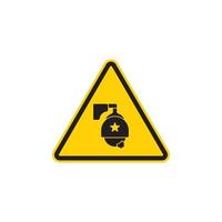 Video Surveillance Sign Icon EPS 10 vector