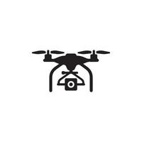 icono de dron eps 10 vector