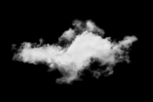 Cloud isolated on black background,Textured Smoke,Brush clouds,Abstract black photo
