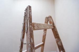 ladder in Interior of apartment photo
