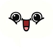 flat color retro cartoon speech bubble vector
