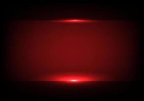 Red color abstract background technology. vector