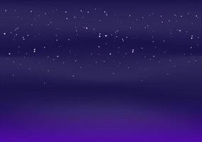 The starry sky at night, Vector