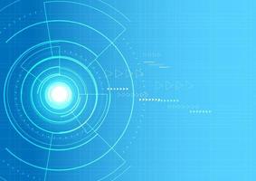 Technology background and computer circuit board vector