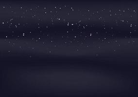 The starry sky at night, Vector