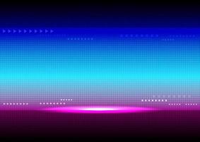 Blue and pink  color abstract background technology. vector