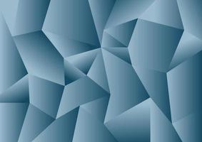 Dark blue geometric rumpled triangular low poly style gradient illustration graphic background. Vector polygonal design for your business.