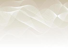 Wavy abstract background.white,brown vector