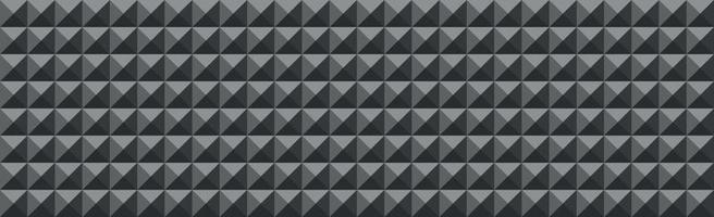 Abstract panoramic web background black squares - Vector