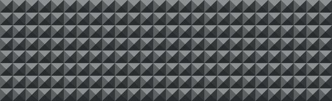 Abstract panoramic web background black squares - Vector