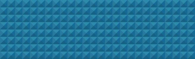 Abstract panoramic web background blue squares - Vector