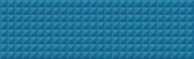 Abstract panoramic web background blue squares - Vector