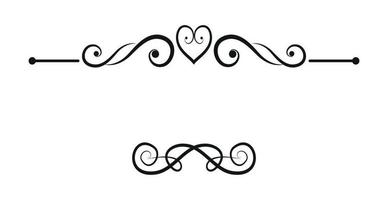Blank template for text, isolated text box, vector ornaments