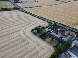 Agricultural Farms and Working Machines at Dunstable Downs England photo