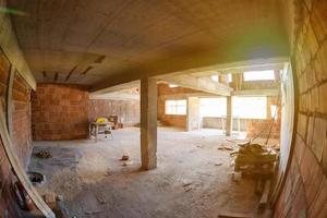 interior of construction site photo