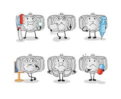 wristwatch cute cartoon vector