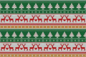 Seamless Knitting pattern vector