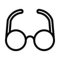 diseño de icono de gafas vintage vector