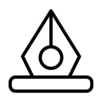 Anchor Point Icon Design vector
