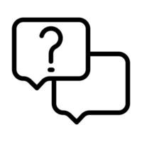 Faq Icon Design vector