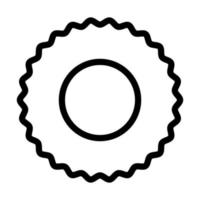 diseño de icono de sierra circular vector